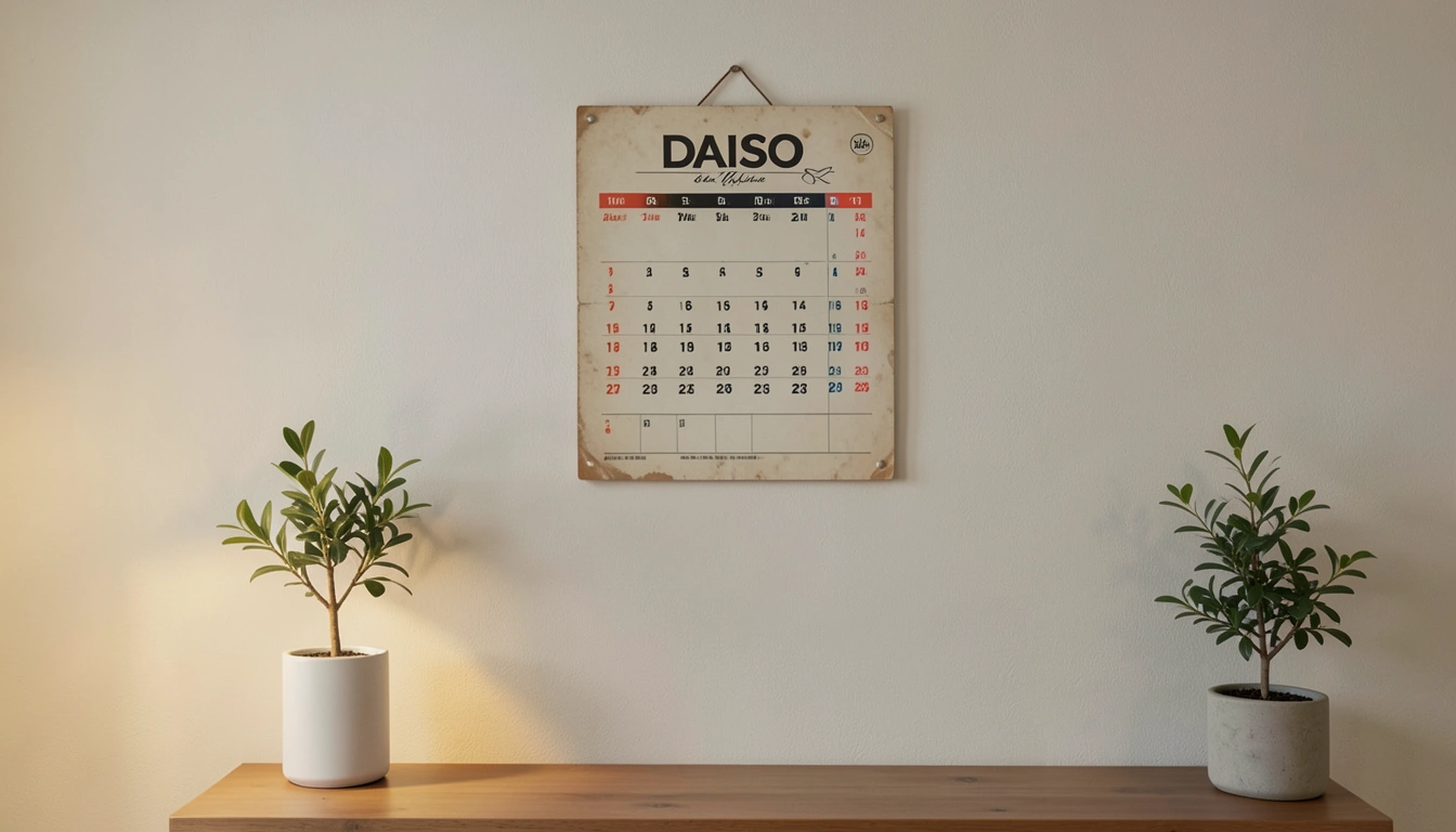 2025년, 다이소 달력으로 '갓생' 시작하기: 스케줄 관리 그 이상