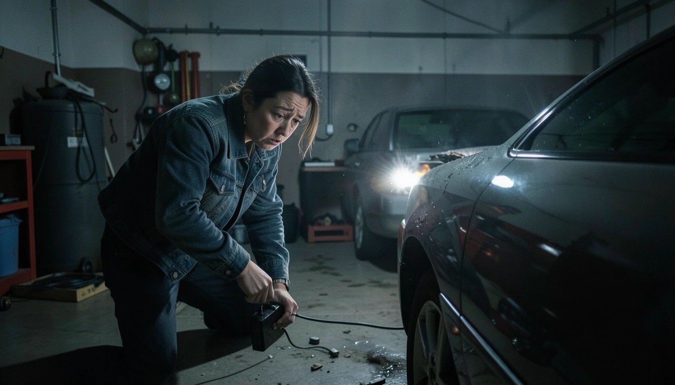 긴급 상황, 자동차 배터리 방전 시동! (원인 분석과 응급 해결책)