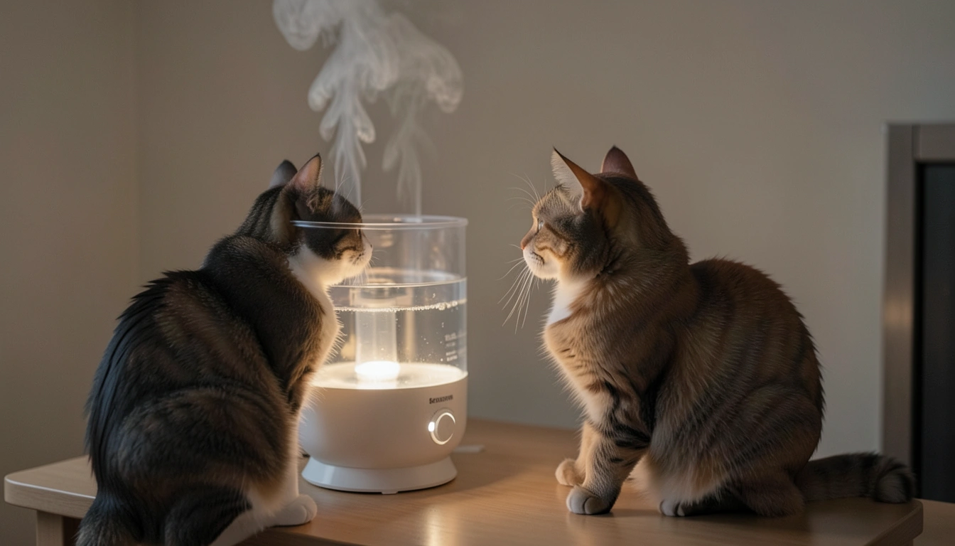 가습기만으로 부족하다면? 고양이 수면 건강의 진짜 비밀