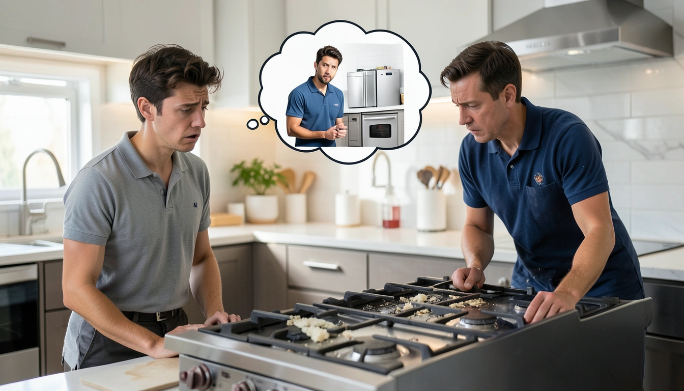 오래된 가스레인지, 수리 vs. 교체? 2025년 현명한 선택의 기로