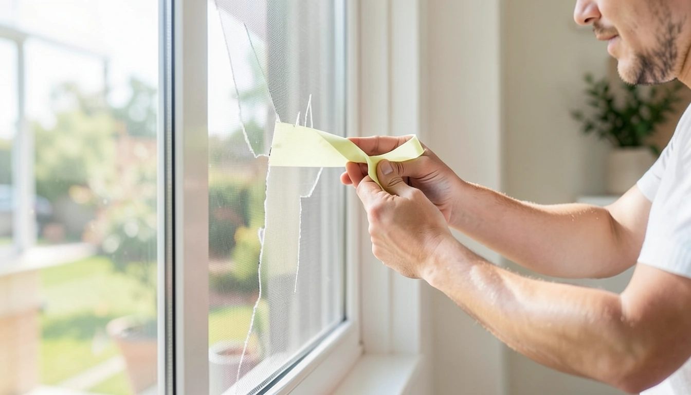 실패 없는 셀프 보수! 방충망보수테이프 완벽 부착 노하우