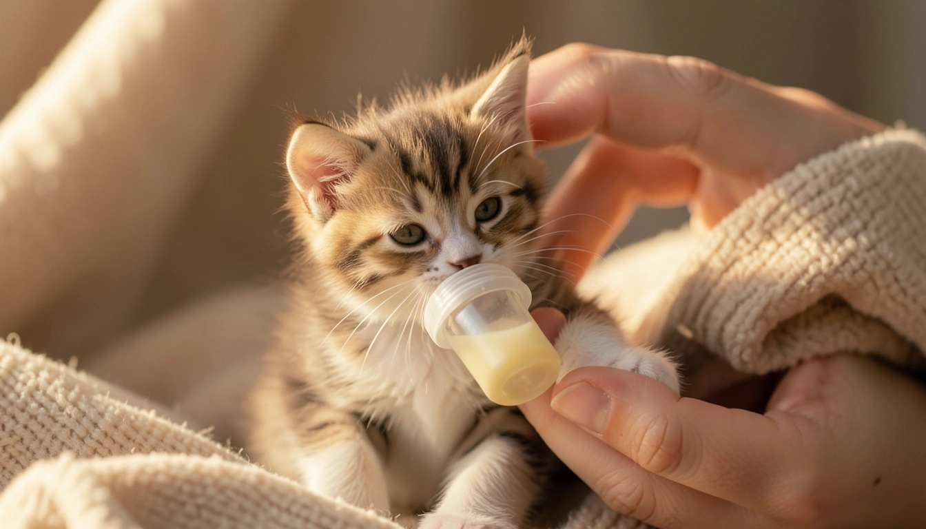 새끼고양이분유 급여 방법, 이것만은 꼭! (시기별, 자세별 상세 가이드)