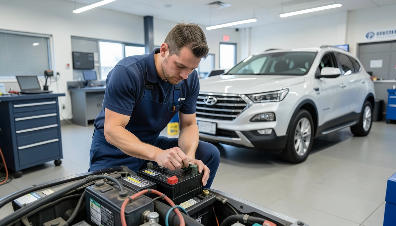 싼타페TM 배터리 교체, 전문가에게 맡겨야 하는 진짜 이유! (feat. 비용)